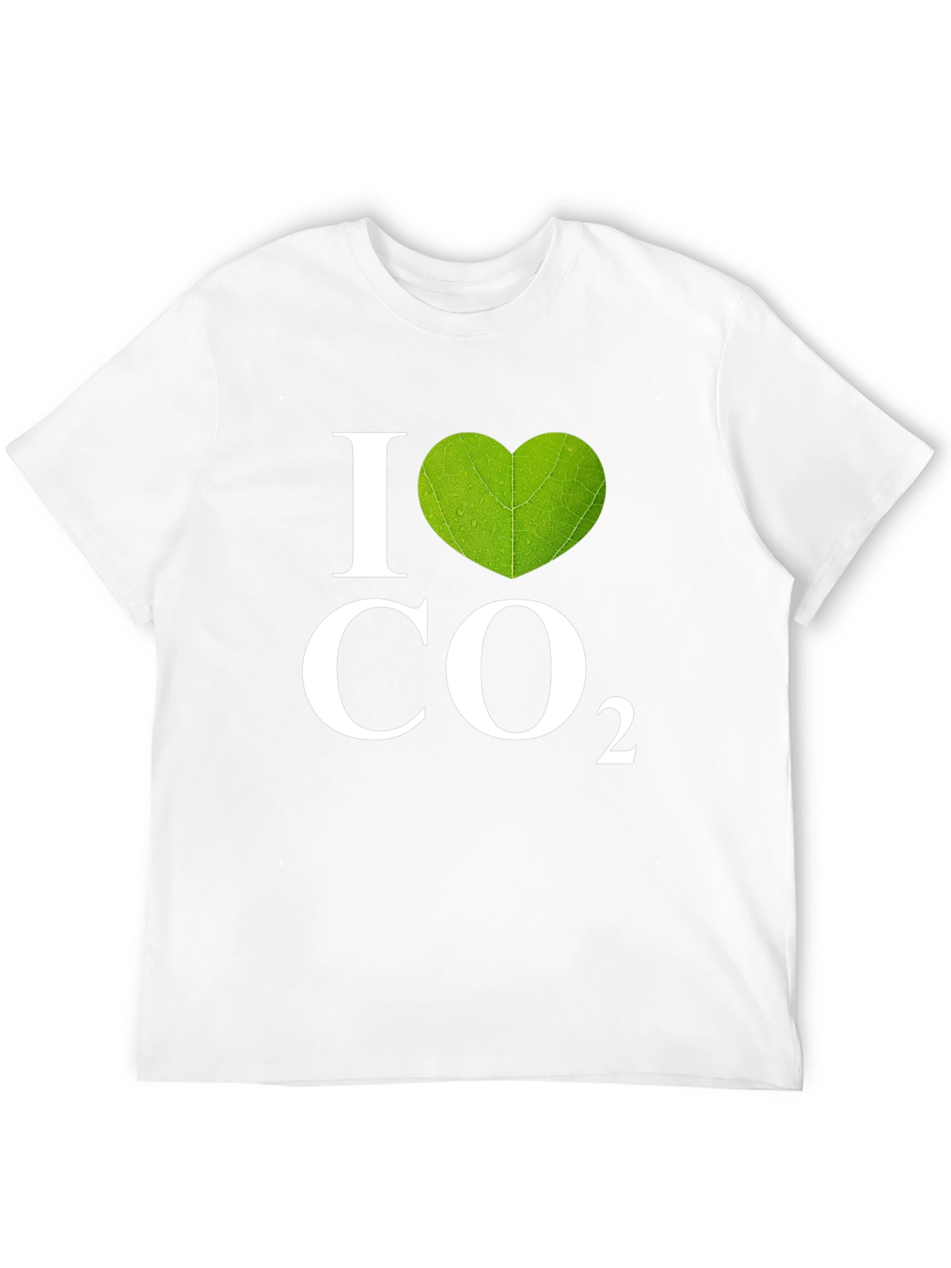 I Heart CO2 Graphic T-Shirt - Black