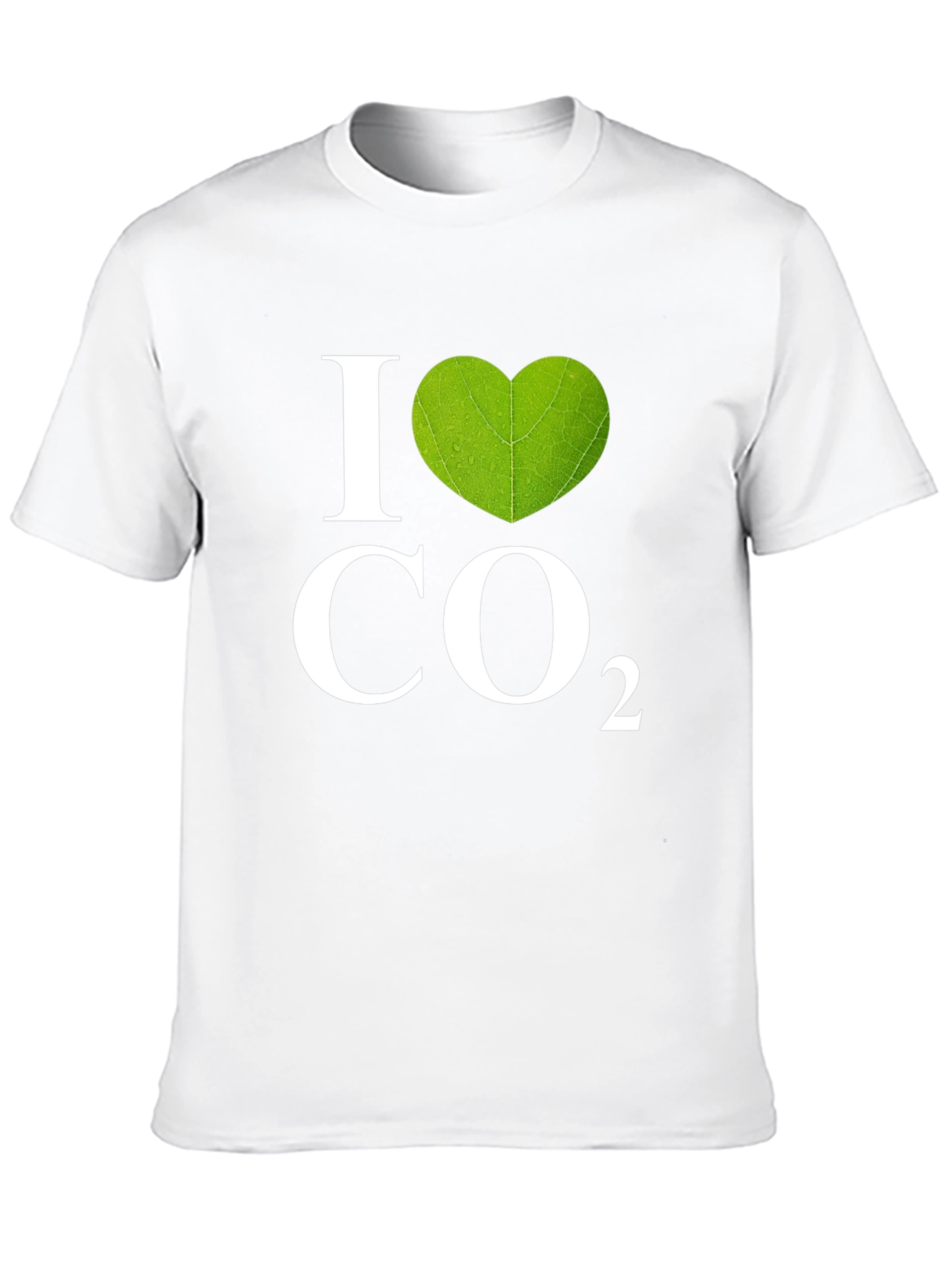 I Heart CO2 Graphic T-Shirt - Black