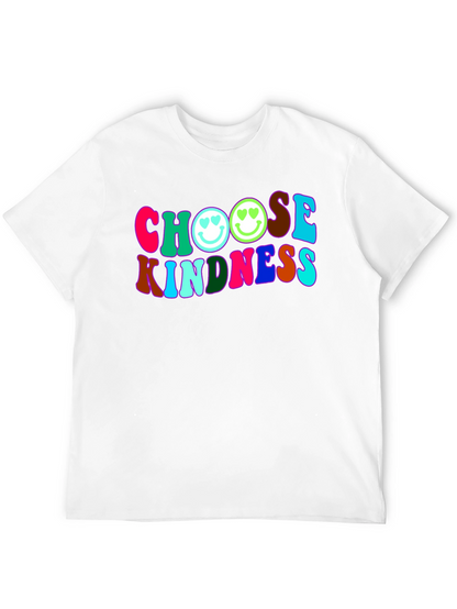 Choose Kindness T-Shirt - Retro Smiley Face Tee