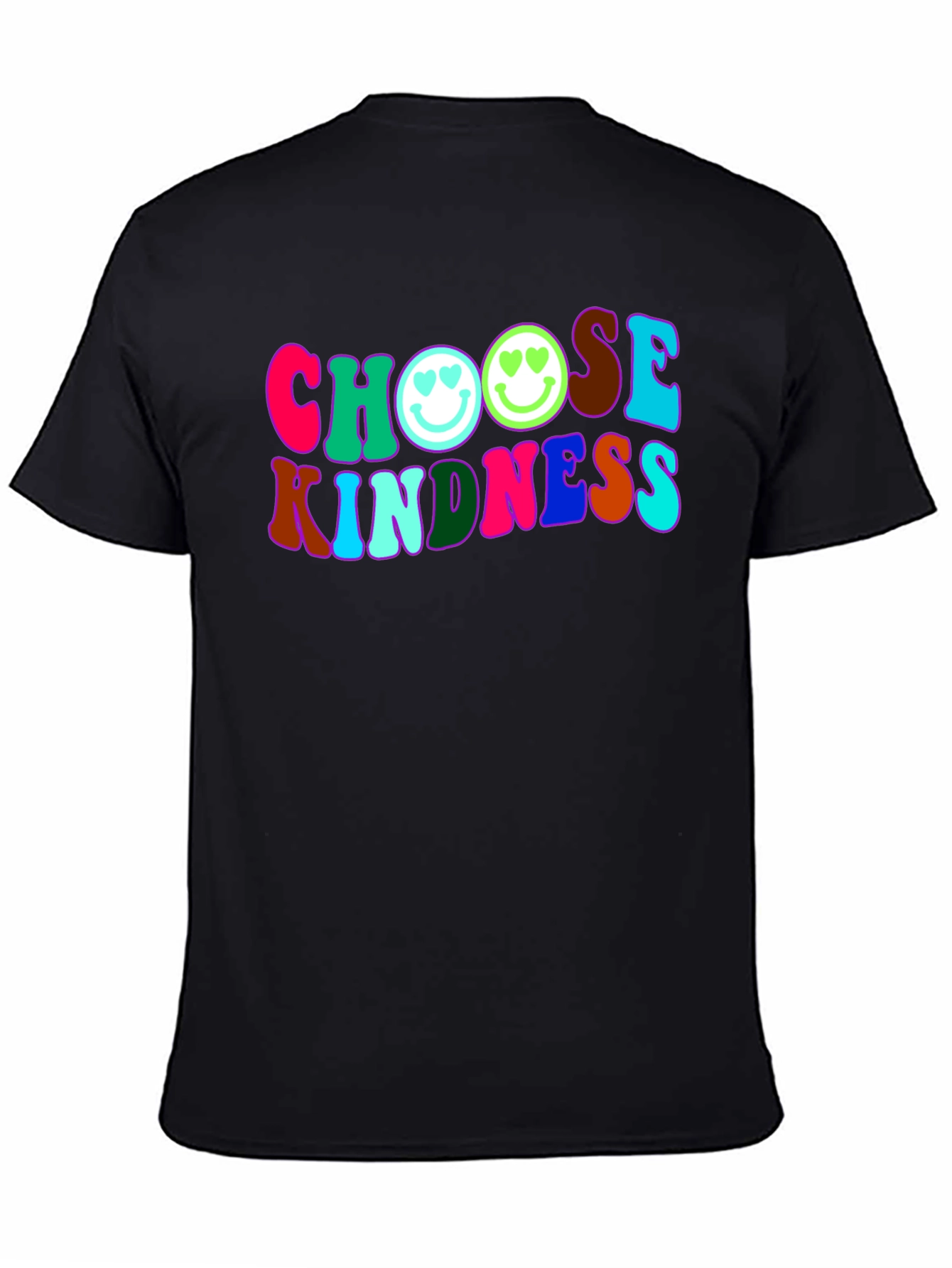 Choose Kindness T-Shirt - Retro Smiley Face Tee