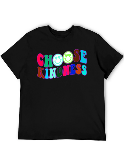 Choose Kindness T-Shirt - Retro Smiley Face Tee