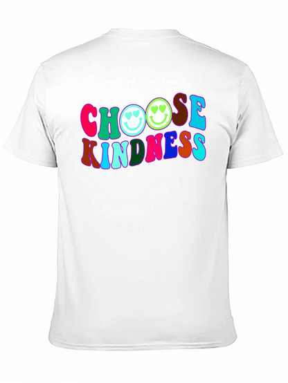 Choose Kindness T-Shirt - Retro Smiley Face Tee