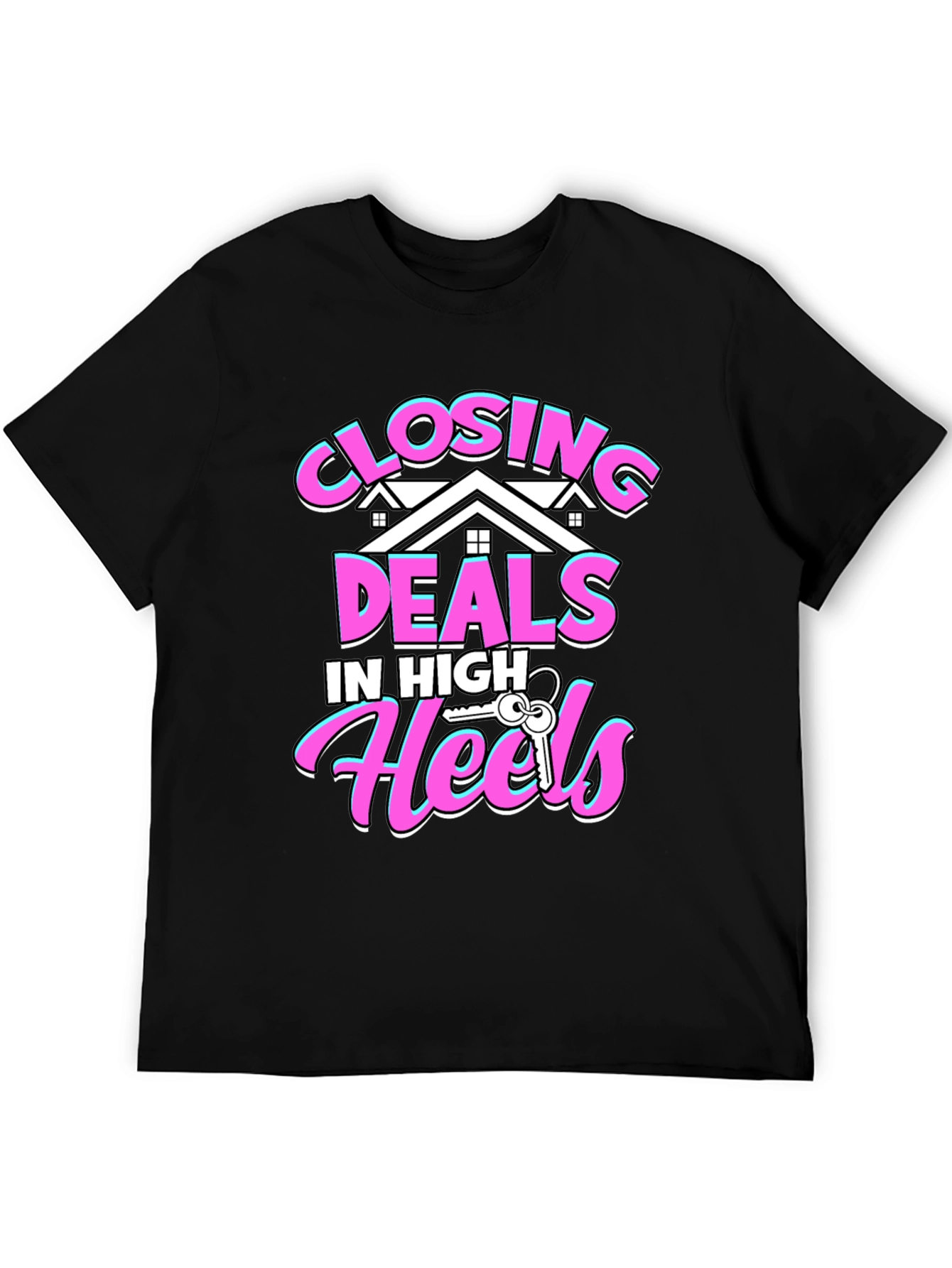 Closing Deals T-Shirt - High Heels Realtor Tee