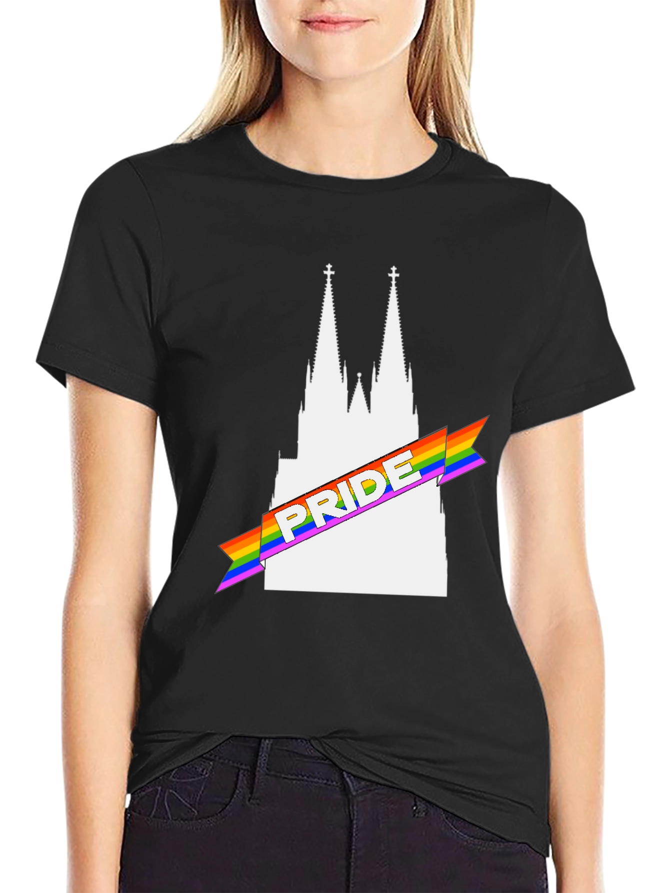 Pride T-Shirt - Cologne Cathedral LGBTQ+ Pride Tee