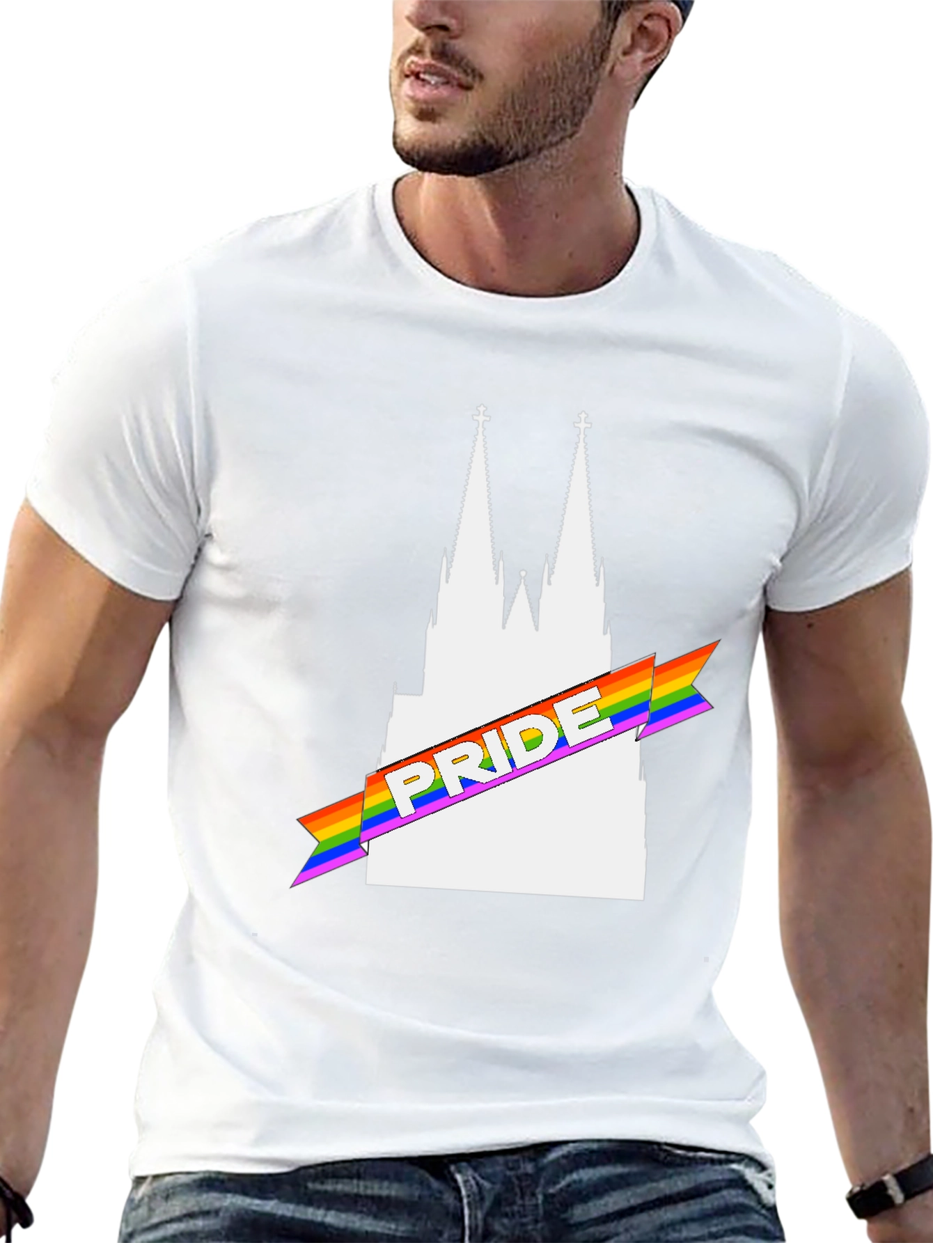 Pride T-Shirt - Cologne Cathedral LGBTQ+ Pride Tee
