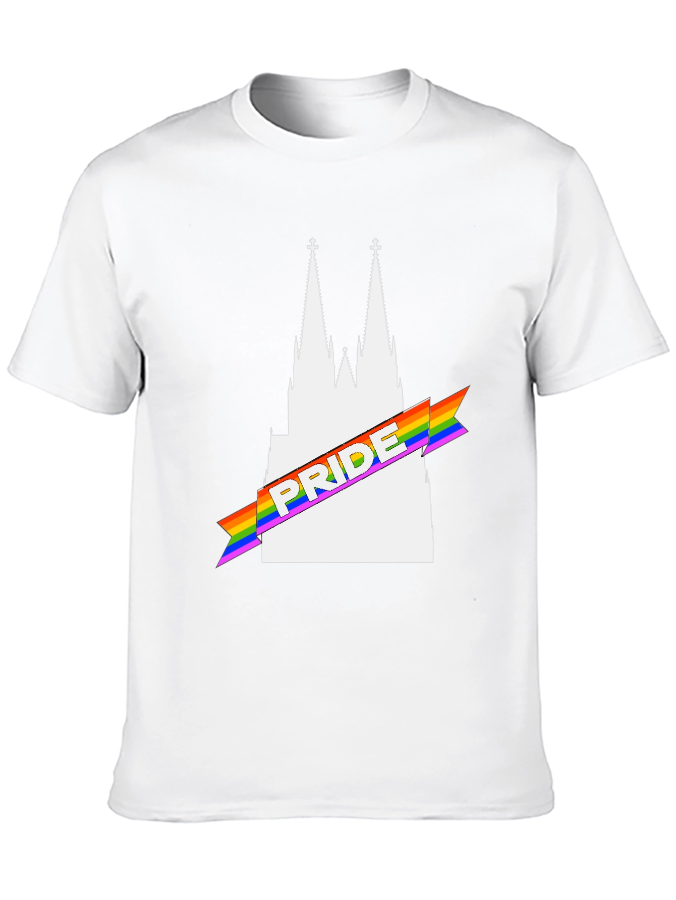 Pride T-Shirt - Cologne Cathedral LGBTQ+ Pride Tee