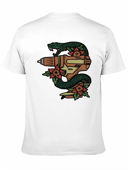 Snake Drill T-Shirt - Unique Graphic Tee