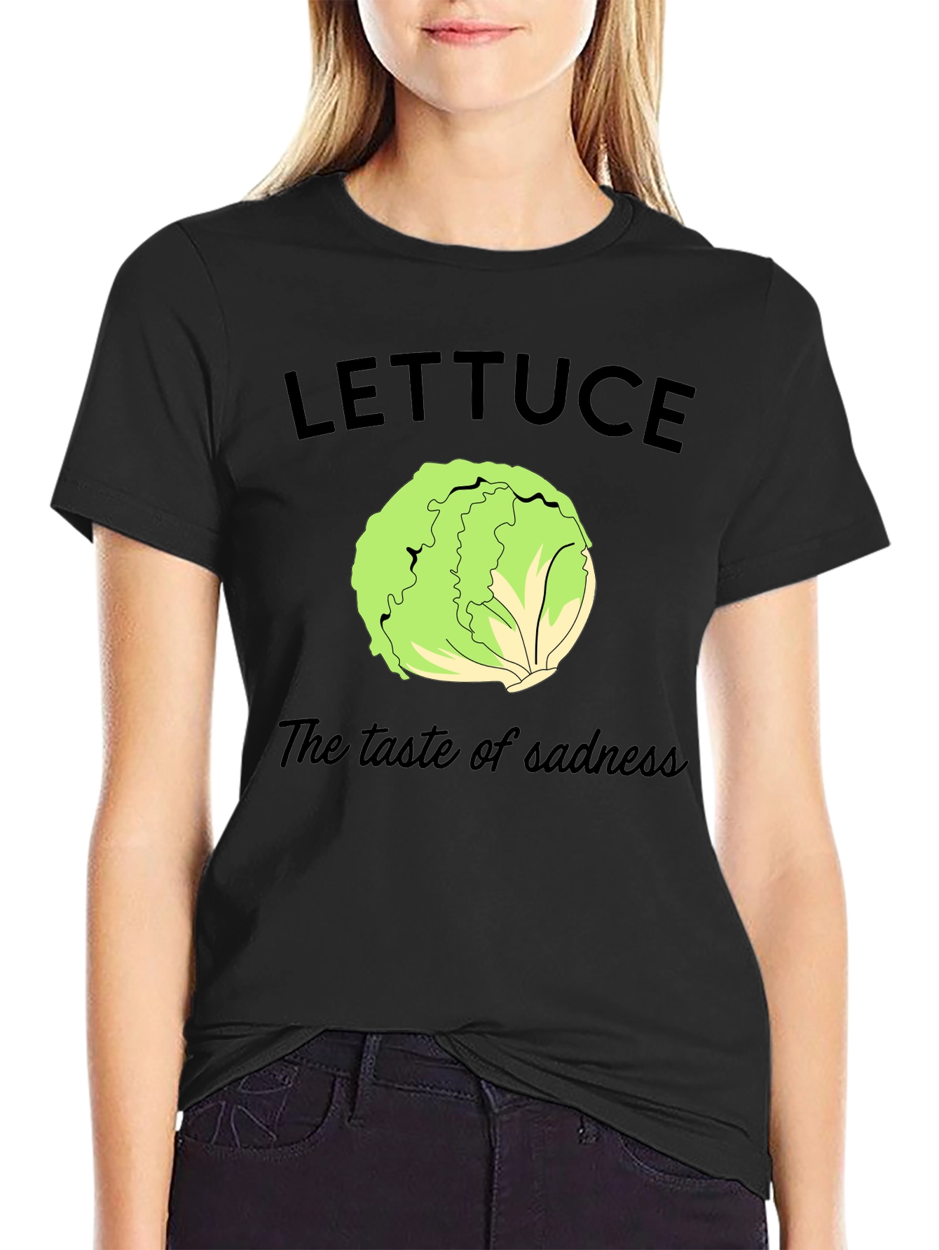 Lettuce Taste of Sadness Graphic T-Shirt