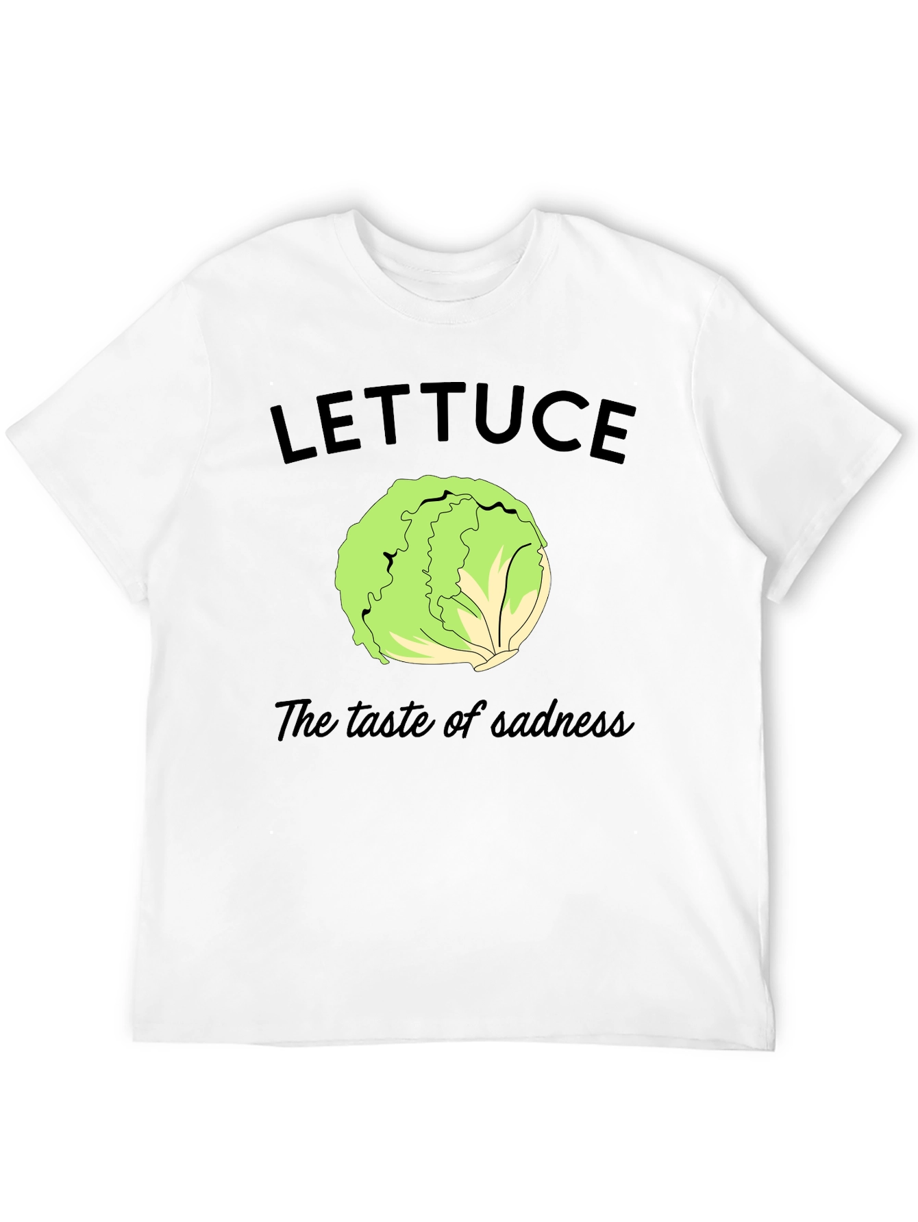 Lettuce Taste of Sadness Graphic T-Shirt