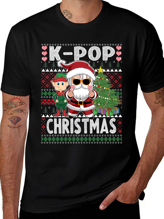 K-Pop Christmas Graphic Tee