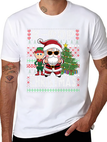 K-Pop Christmas Graphic Tee