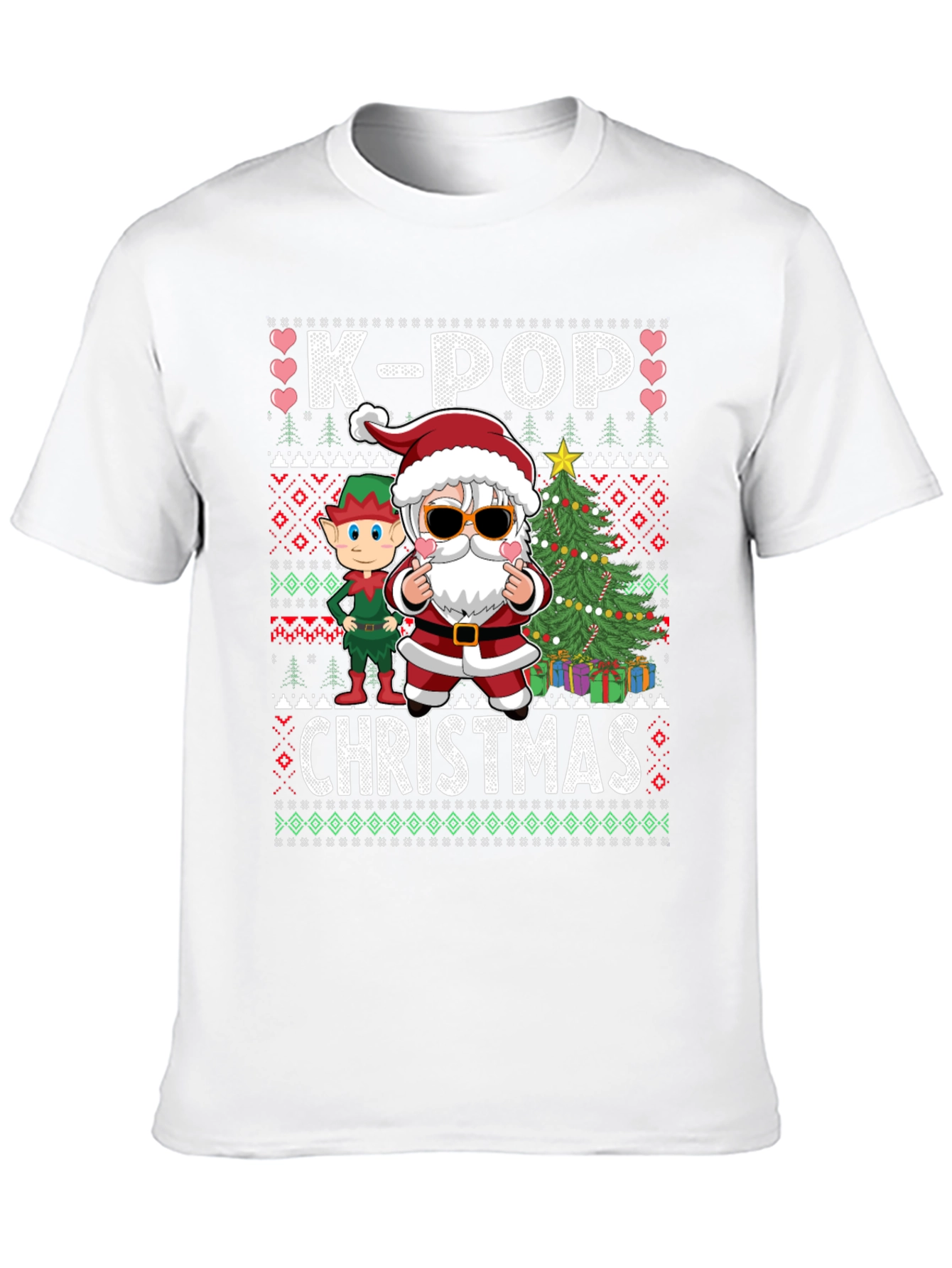 K-Pop Christmas Graphic Tee