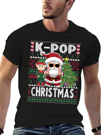 K-Pop Christmas Graphic Tee