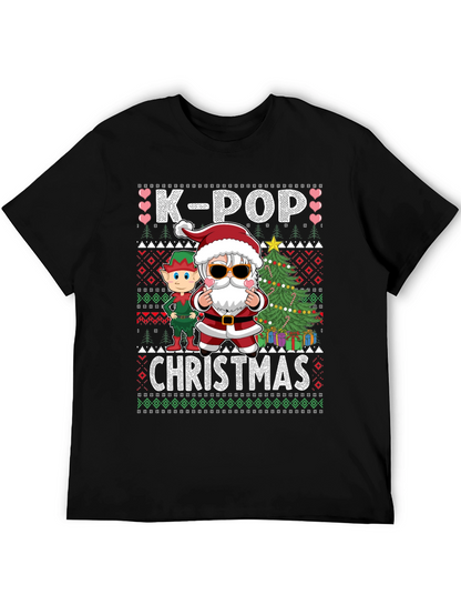 K-Pop Christmas Graphic Tee