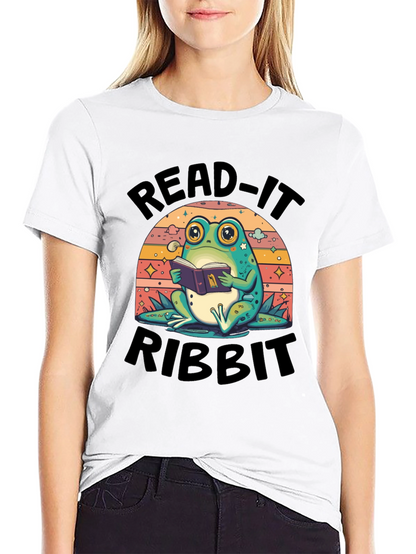 Read It Ribbit Frog T-Shirt