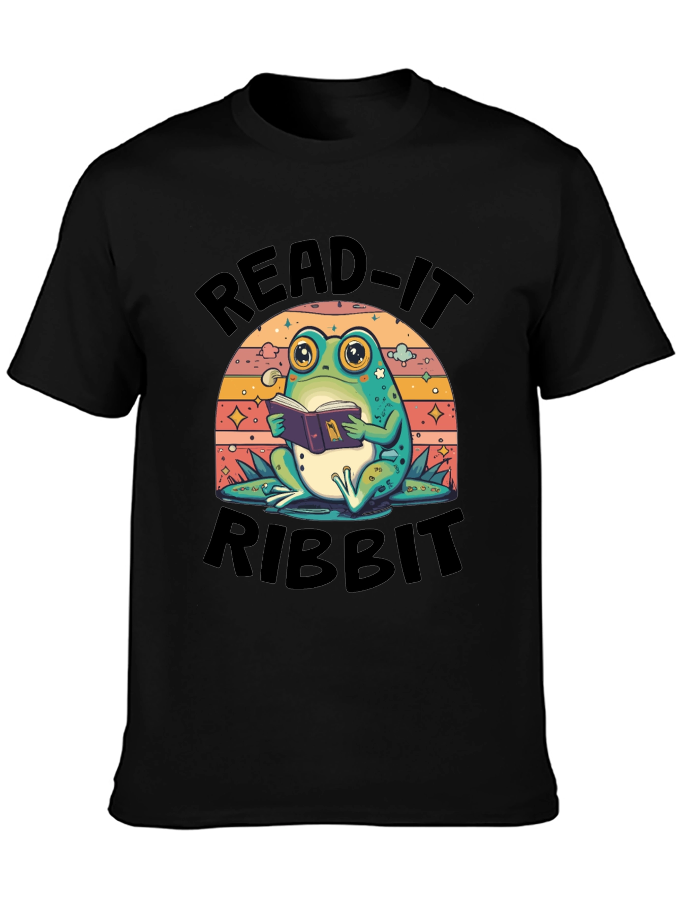 Read It Ribbit Frog T-Shirt