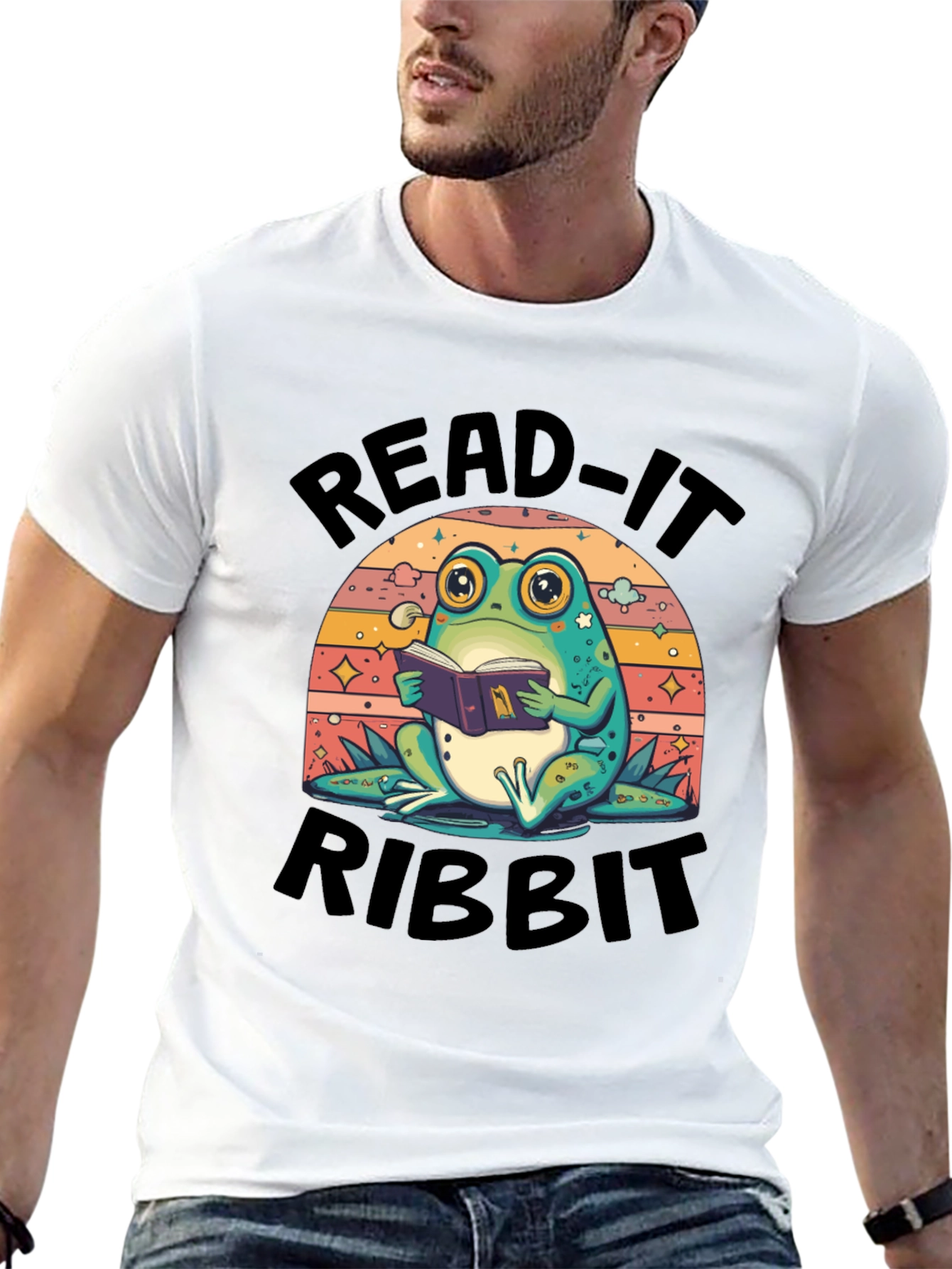 Read It Ribbit Frog T-Shirt