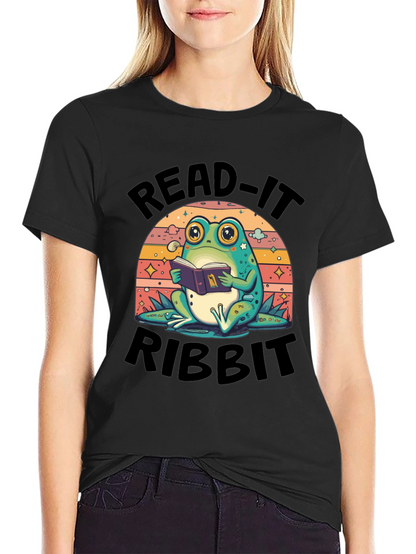 Read It Ribbit Frog T-Shirt
