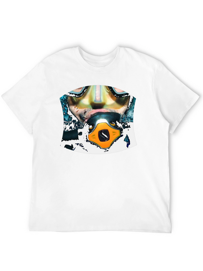 Diver Graphic Black T-Shirt