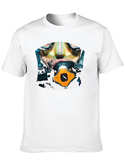 Diver Graphic Black T-Shirt