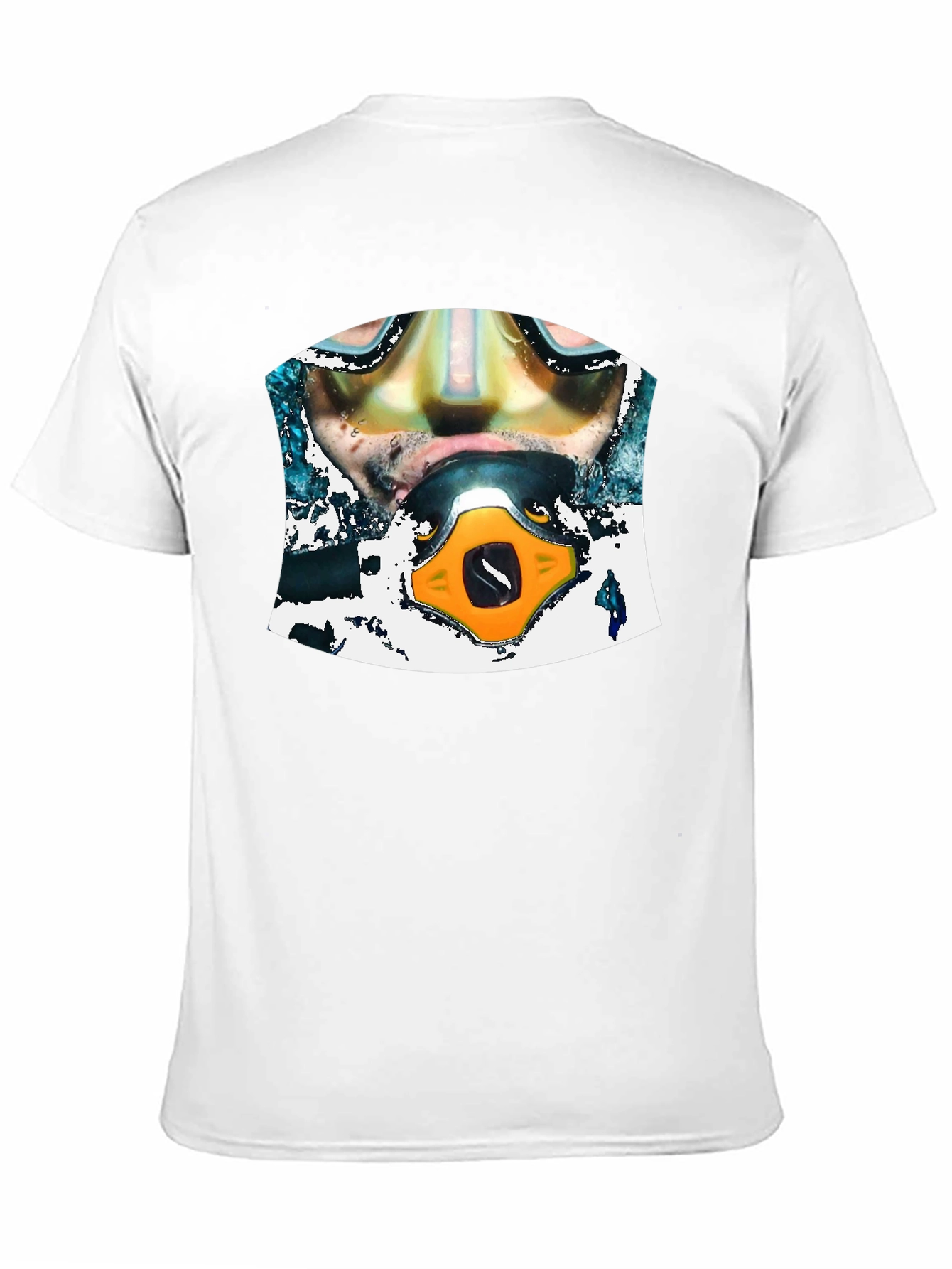 Diver Graphic Black T-Shirt
