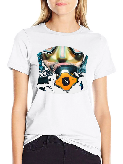 Diver Graphic Black T-Shirt