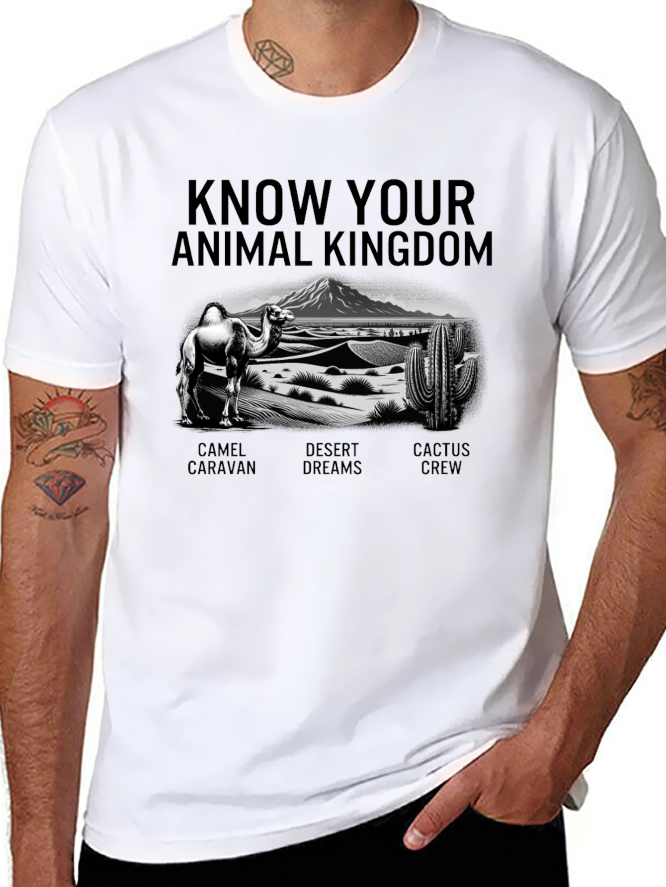 Know Your Animal Kingdom Graphic Tee