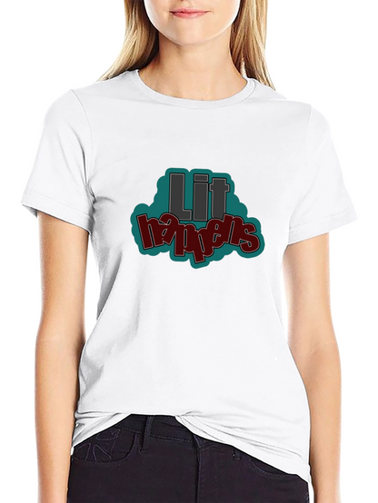 Lit Happens Graphic T-Shirt - Black