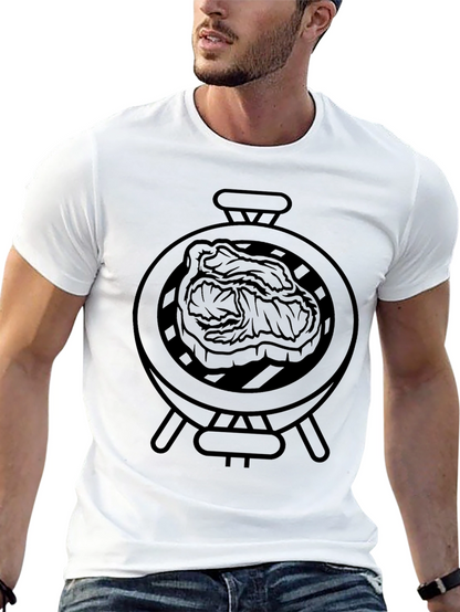 Grill Master Black T-Shirt - BBQ Time!