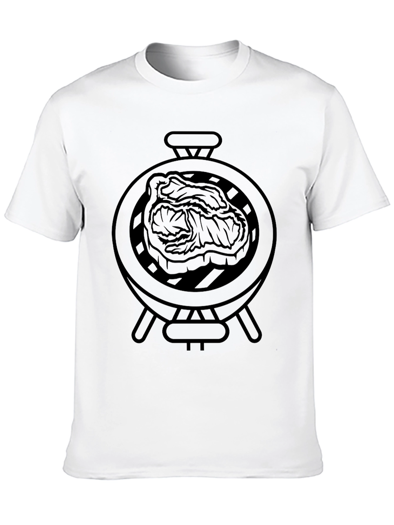 Grill Master Black T-Shirt - BBQ Time!