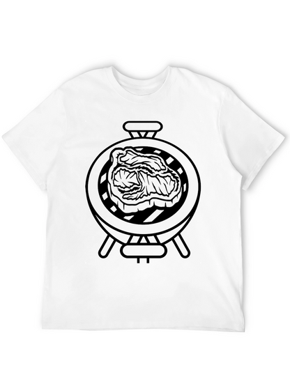 Grill Master Black T-Shirt - BBQ Time!