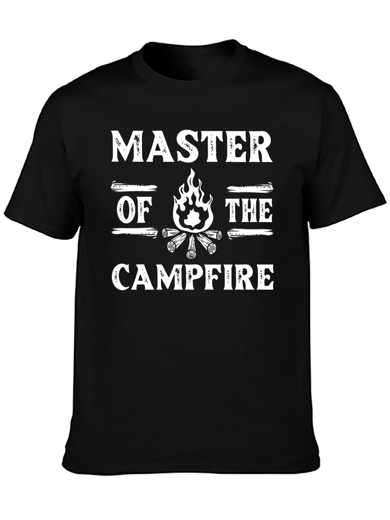 Master of The Campfire Graphic Tee - Black T-Shirt