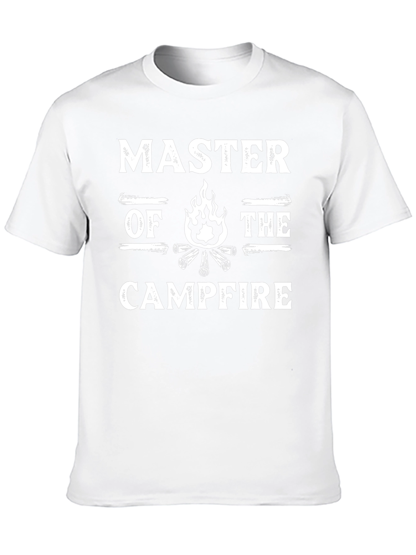 Master of The Campfire Graphic Tee - Black T-Shirt