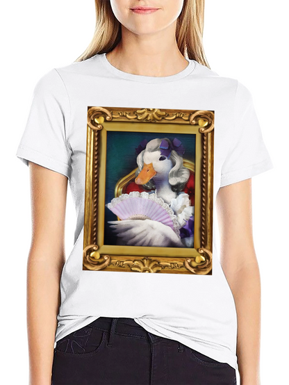Funny Duck Portrait T-Shirt