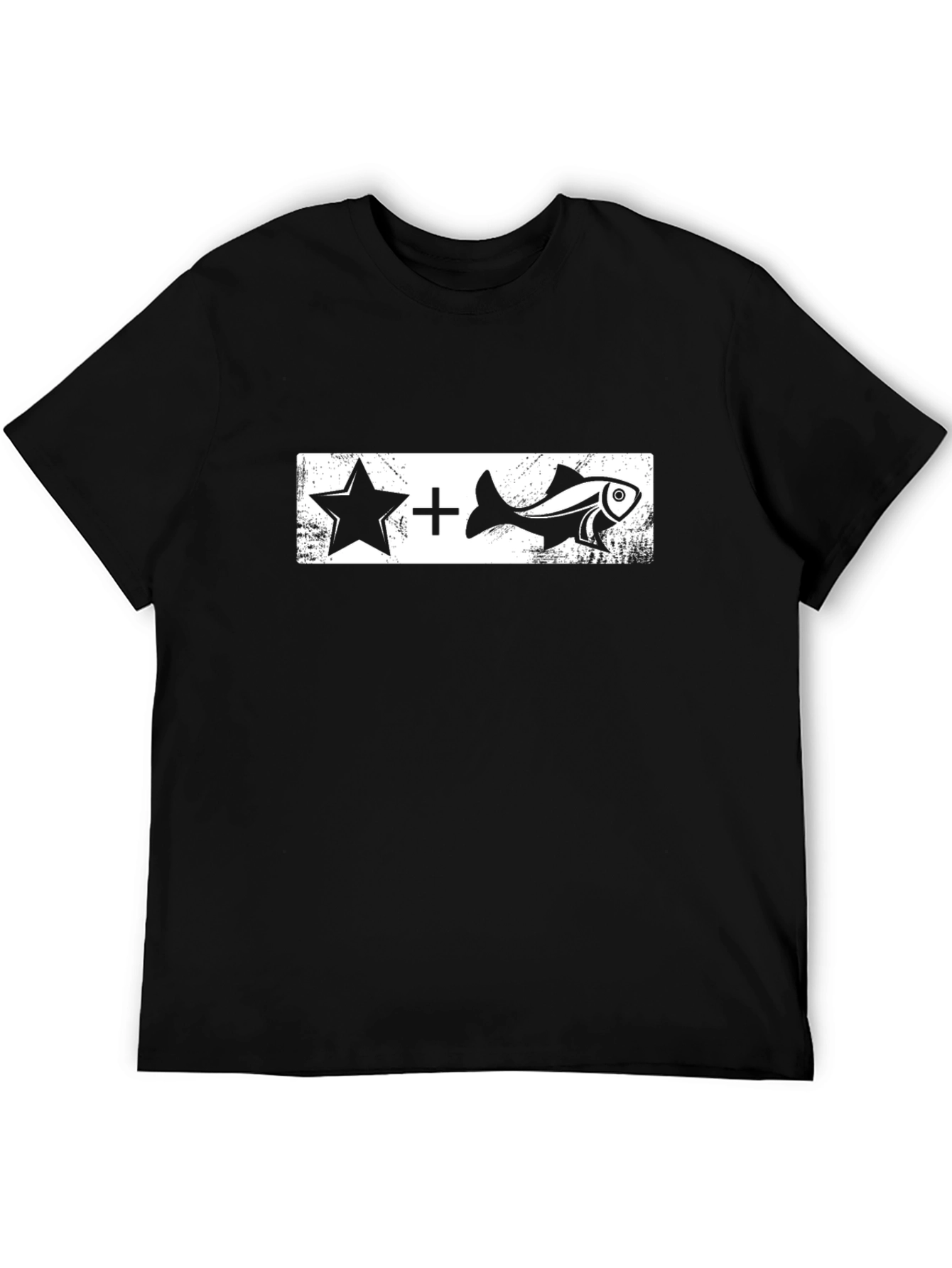 Starfish T-Shirt - Mens Black Graphic Tee