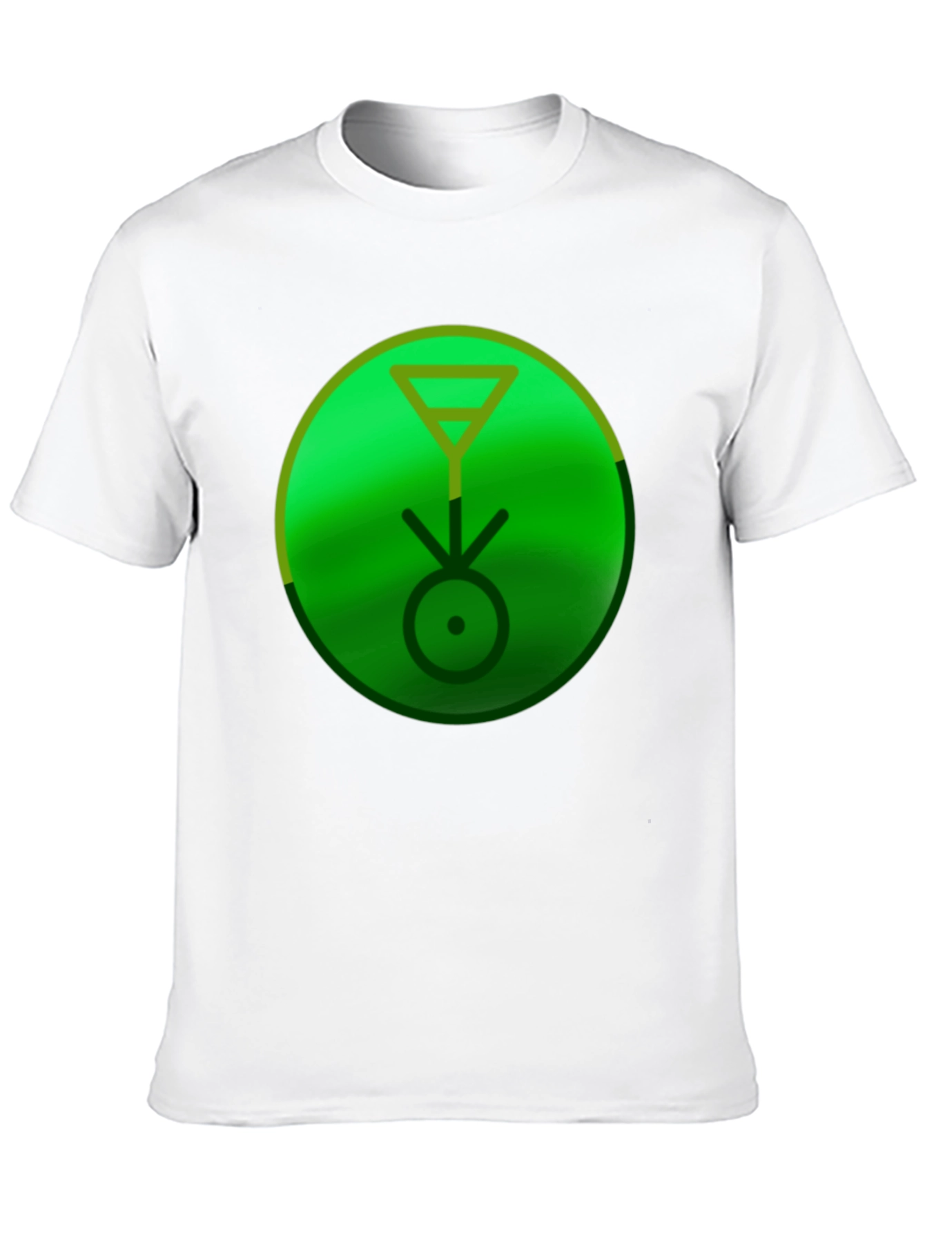 Symbolic Green Graphic Tee - Stylish & Unique