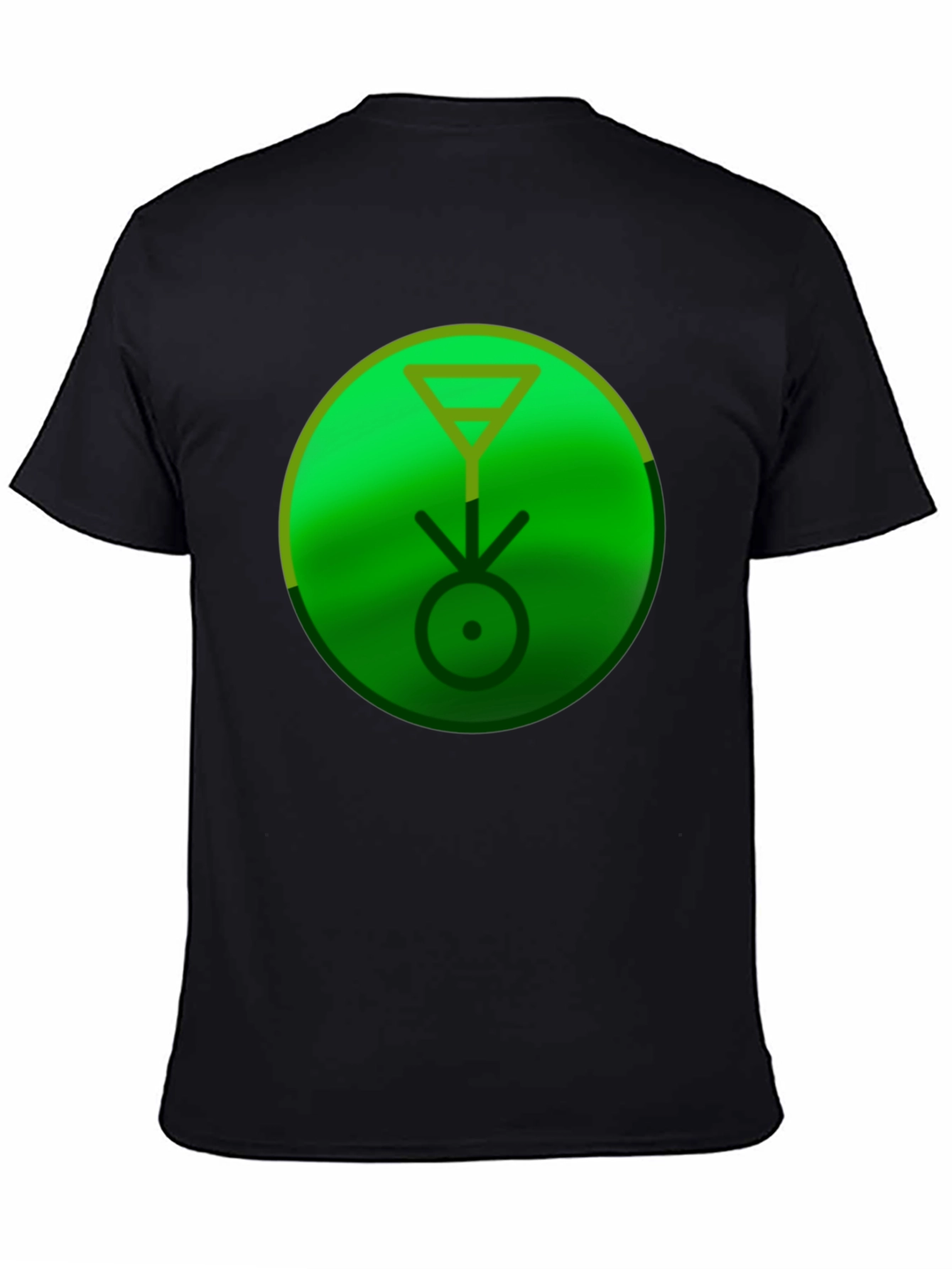 Symbolic Green Graphic Tee - Stylish & Unique