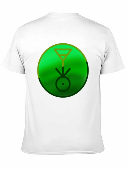 Symbolic Green Graphic Tee - Stylish & Unique
