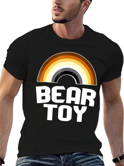 Bear Toy Rainbow T-Shirt - Graphic Tee