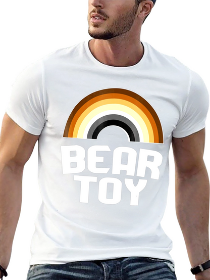 Bear Toy Rainbow T-Shirt - Graphic Tee