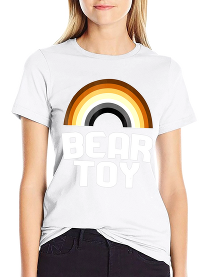 Bear Toy Rainbow T-Shirt - Graphic Tee