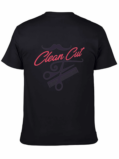 Clean Cut Barber T-Shirt - Stylish Salon Tee