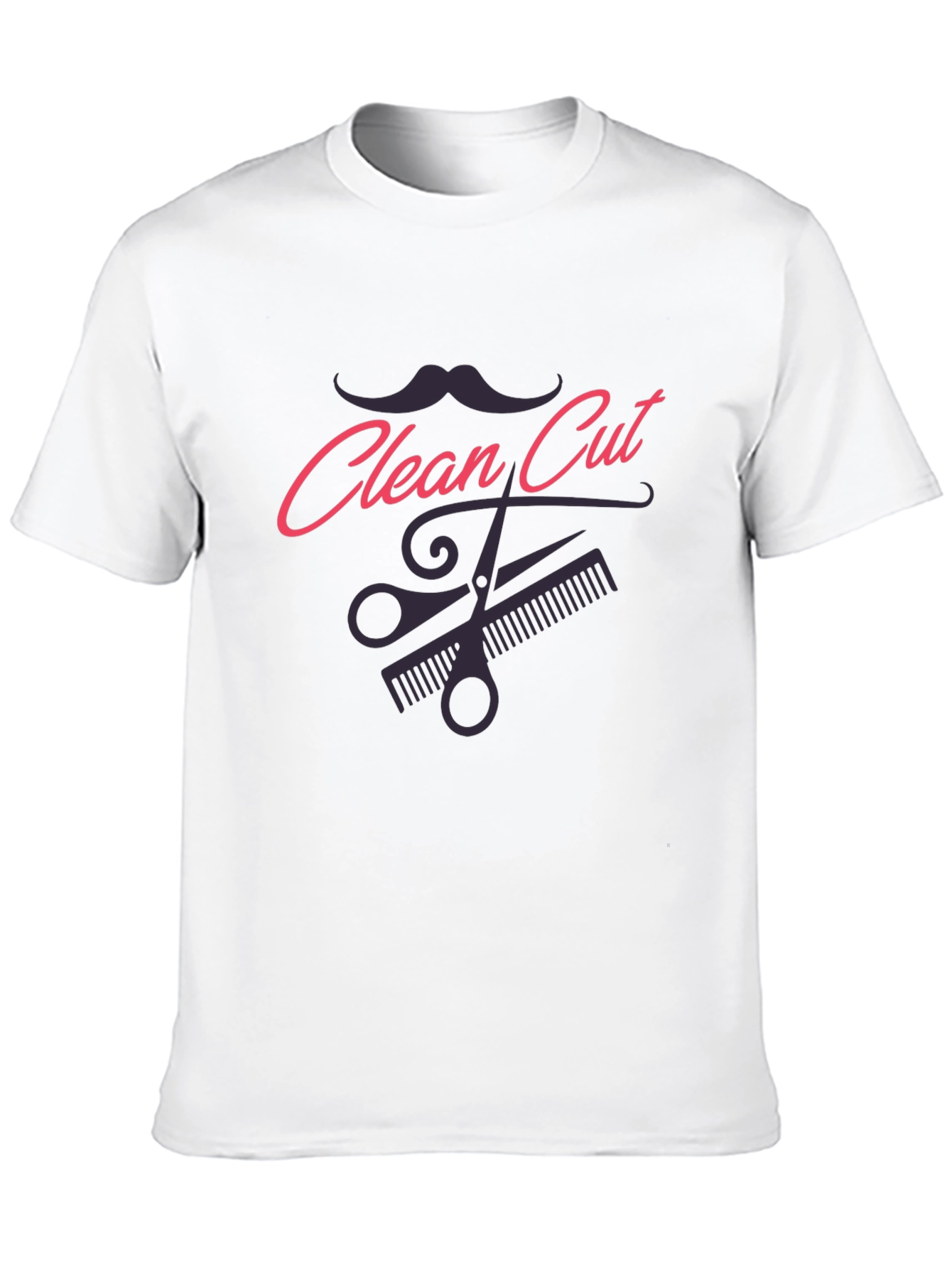 Clean Cut Barber T-Shirt - Stylish Salon Tee