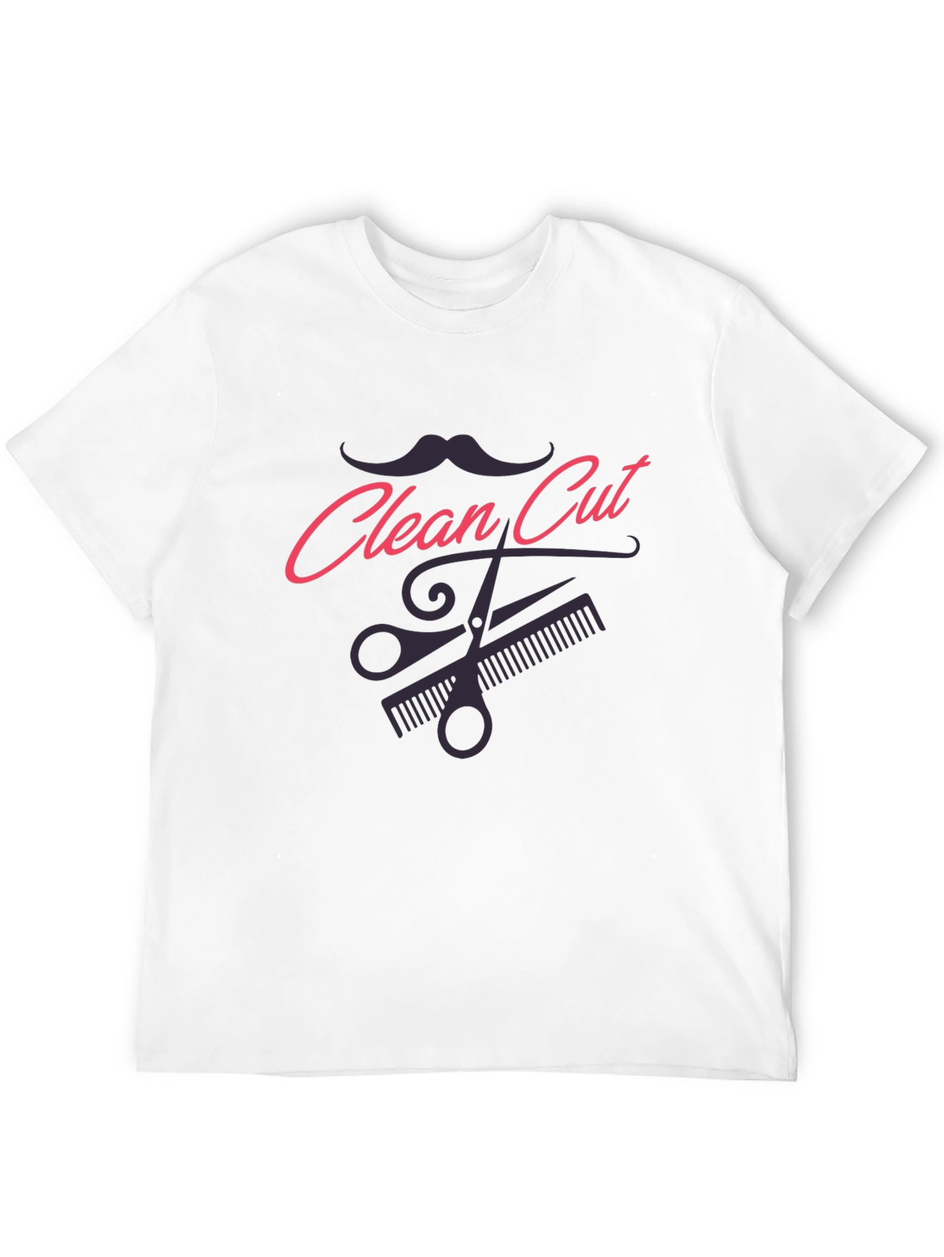 Clean Cut Barber T-Shirt - Stylish Salon Tee