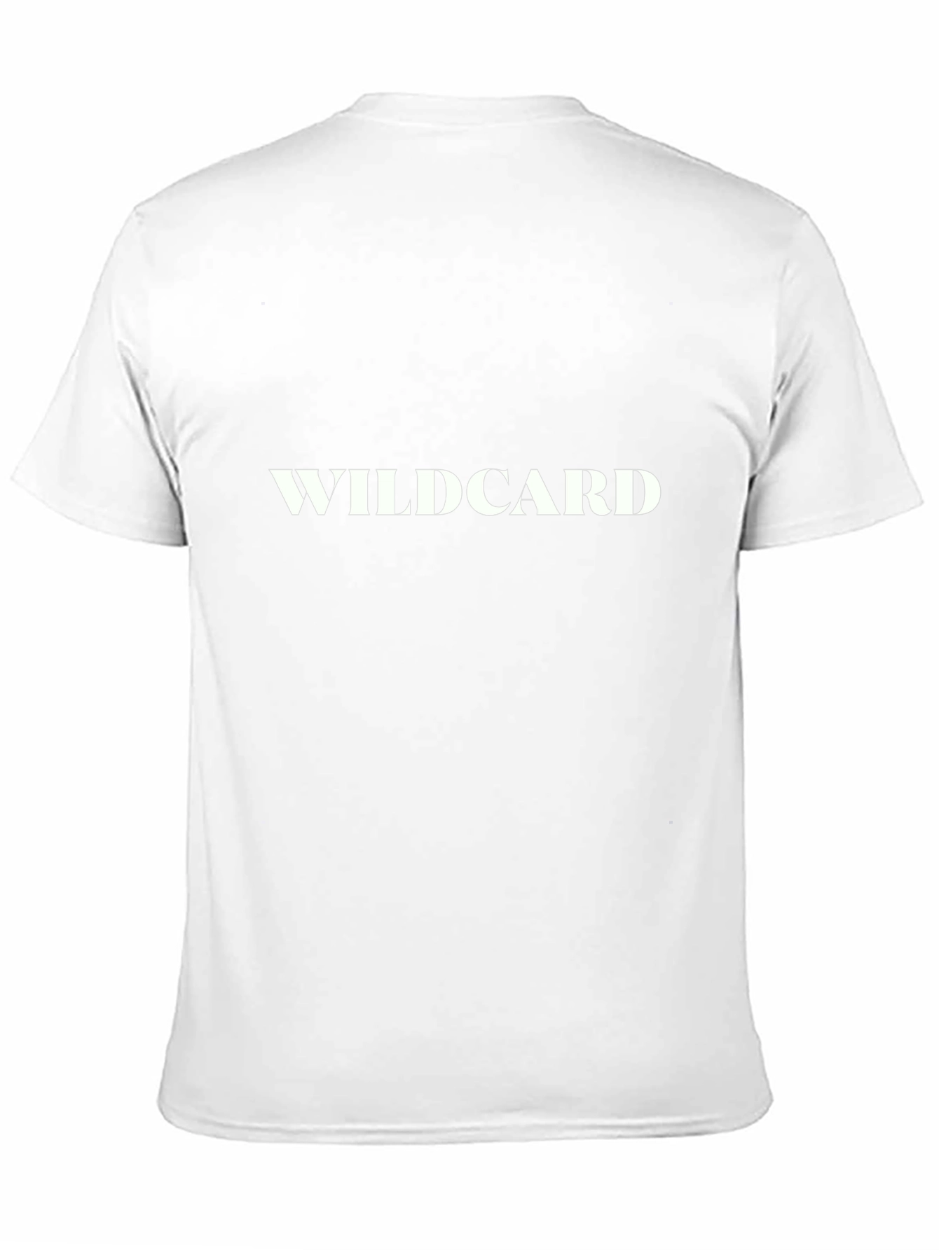Wildcard Graphic Tee - Black Cotton Casual Wear