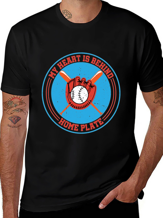 Baseball Heart T-Shirt - Home Plate