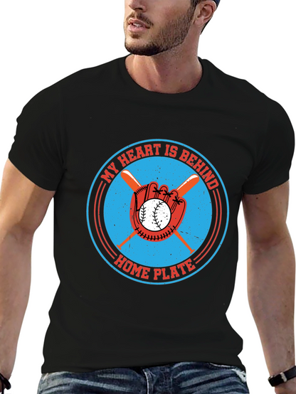 Baseball Heart T-Shirt - Home Plate