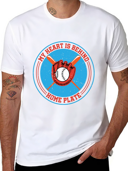 Baseball Heart T-Shirt - Home Plate