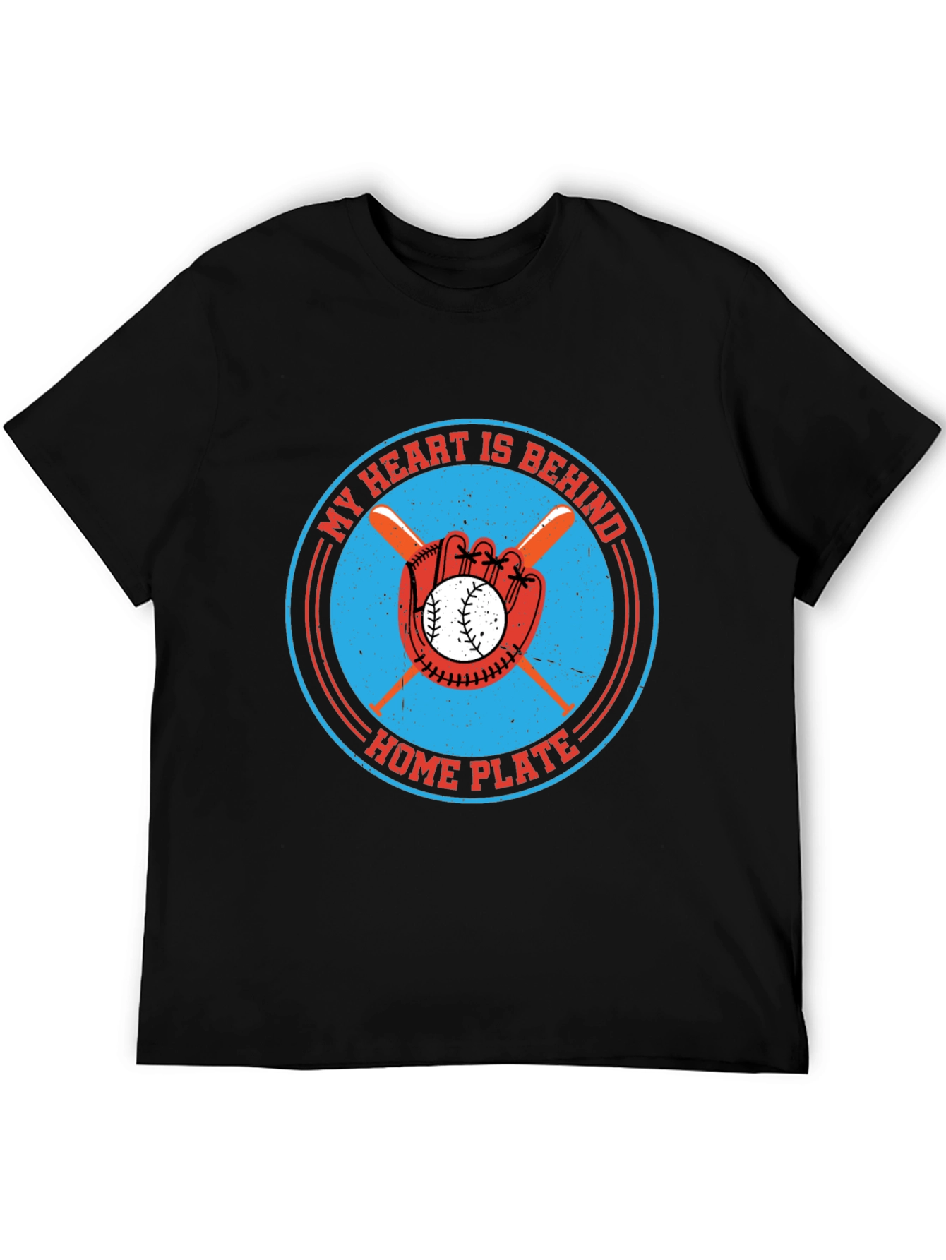 Baseball Heart T-Shirt - Home Plate