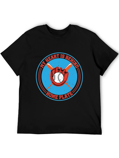 Baseball Heart T-Shirt - Home Plate